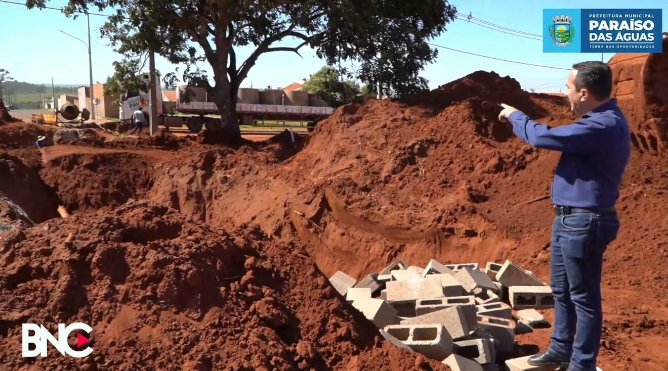 Imagem de compartilhamento para o artigo Com pacote de R$ 56 milhões, Ivan Xixi leva obras para bairros e fortalece crescimento da cidade da MS Todo dia
